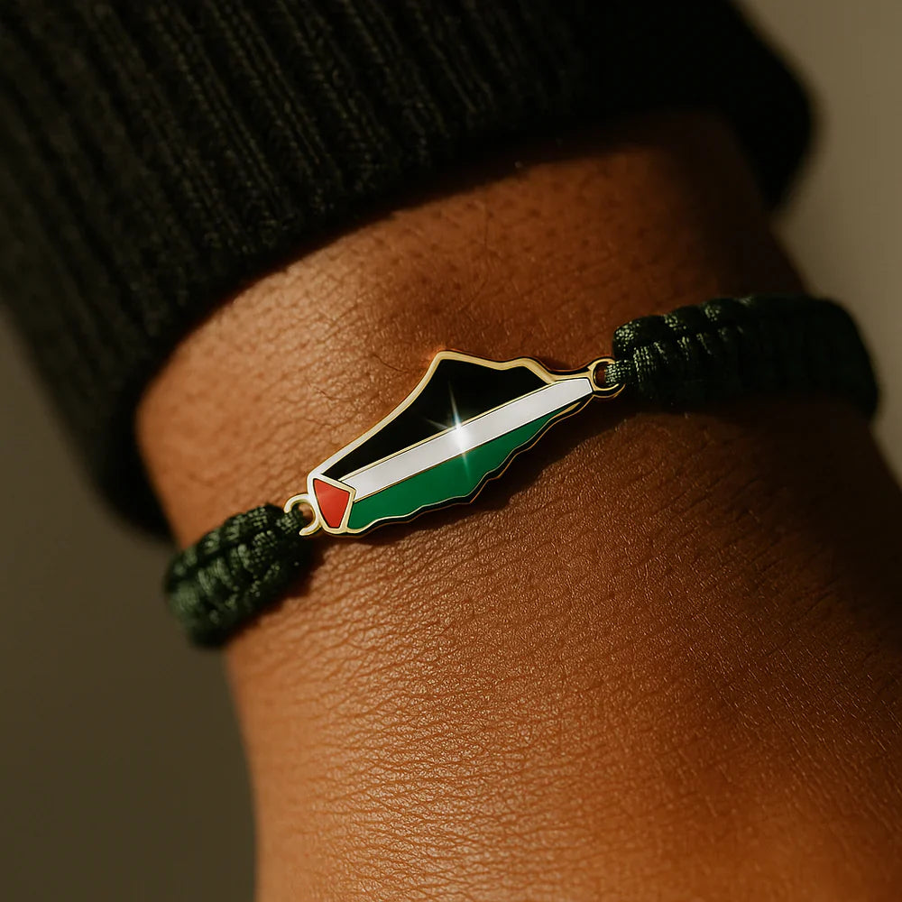 Barakah Eternal Palestine Bracelet close up