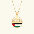 Barakah Palestine Mosque Necklace